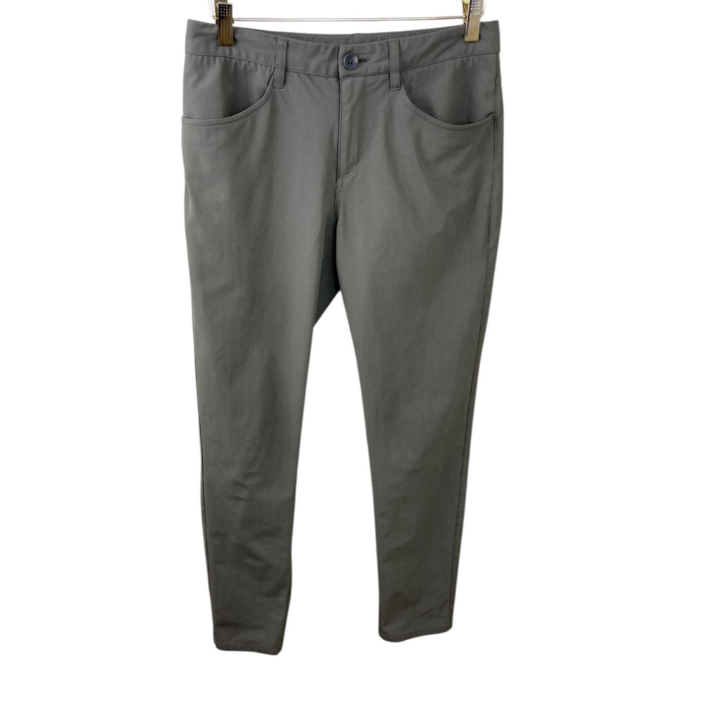 Vuori Pants Mens 28 Gray Meta Pant 5-Pocket Preppy Casual Performance